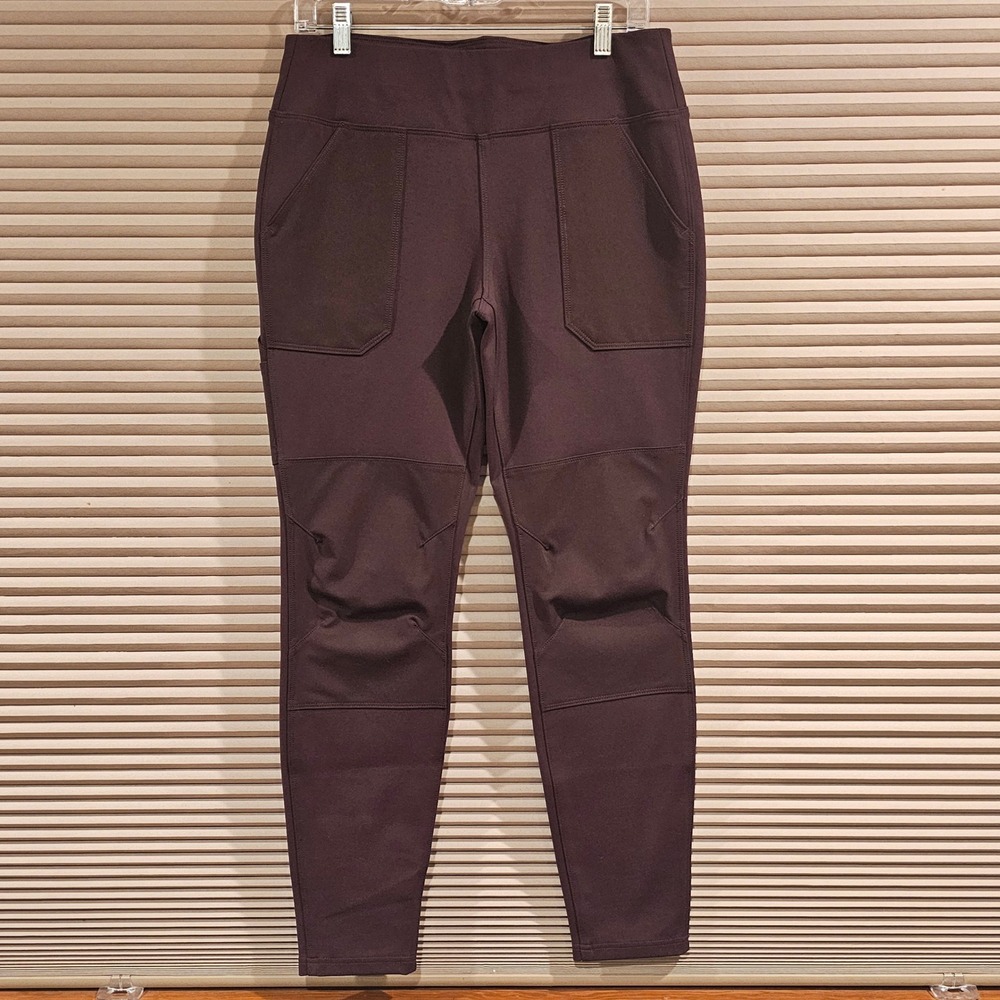 Carhartt Force Fitted Lightweight Utility Leggings Maroon Womens Medium BN2482-W